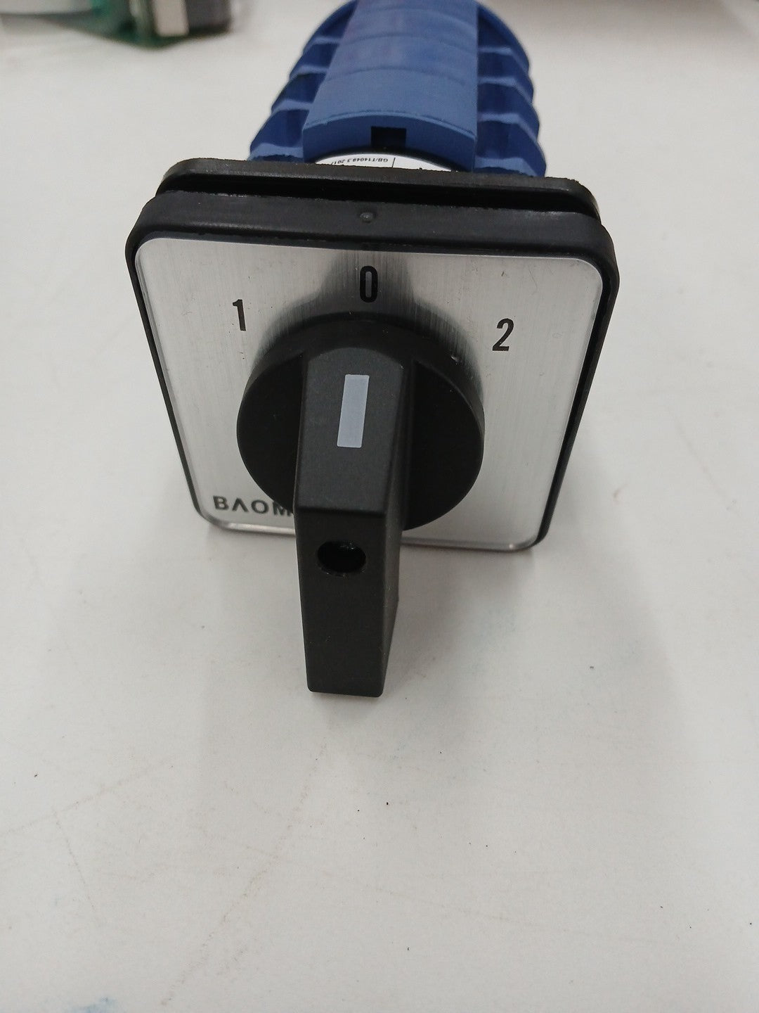 Rotary Selector Cam Changeover Switch AC 660V 63A 3 Positions 4NO+4NC SZW26-63/D