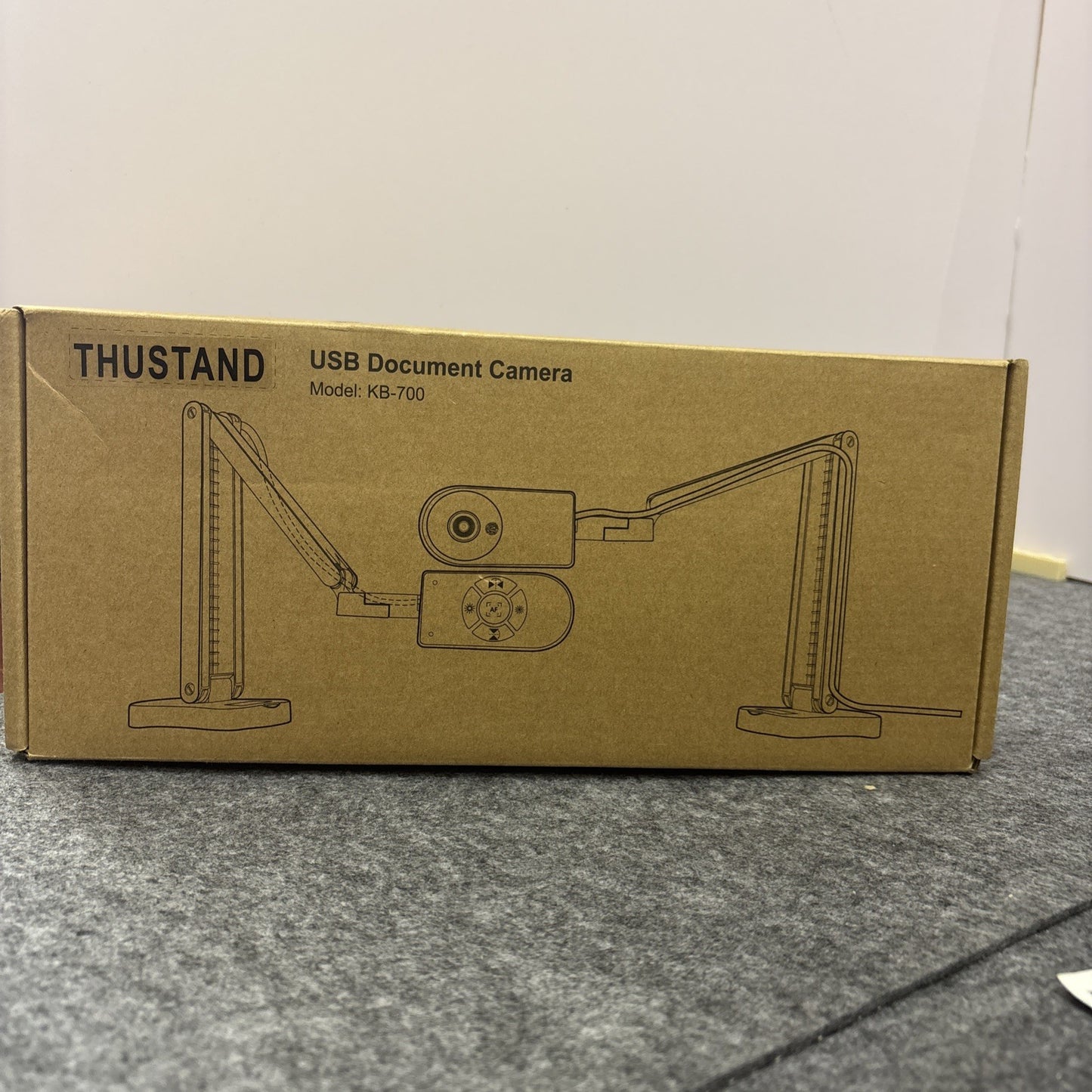 THUSTAR 8MP Document Camera & Webcam 4K with Dual Microphones, USB Visualiser...