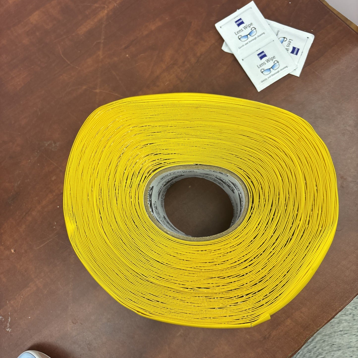 MIGHTY LINE - 4RY Floor Marking Tape 4 in x 100 ft Yellow