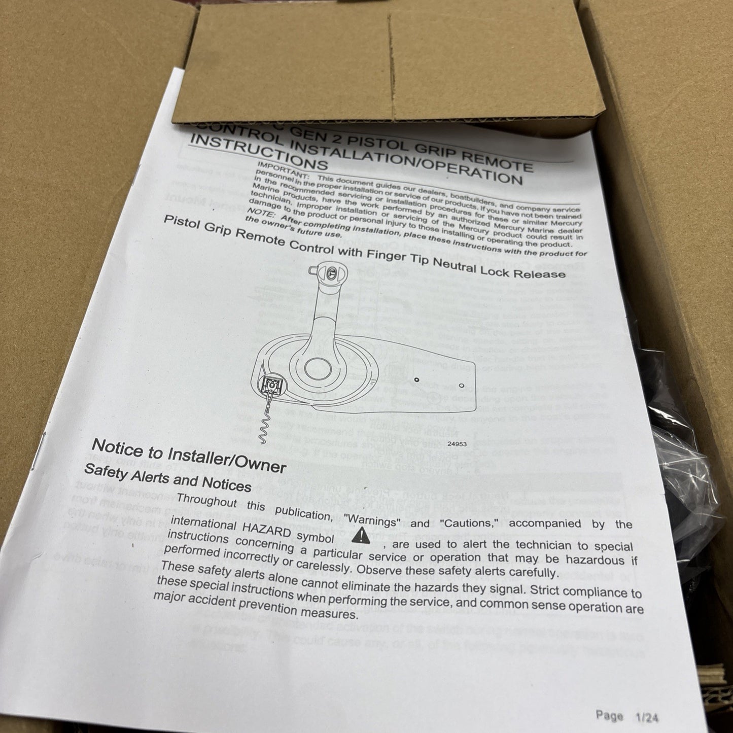 4000 MPC GEN 2 Pistol Grip Remote Control New OPEN BOX
