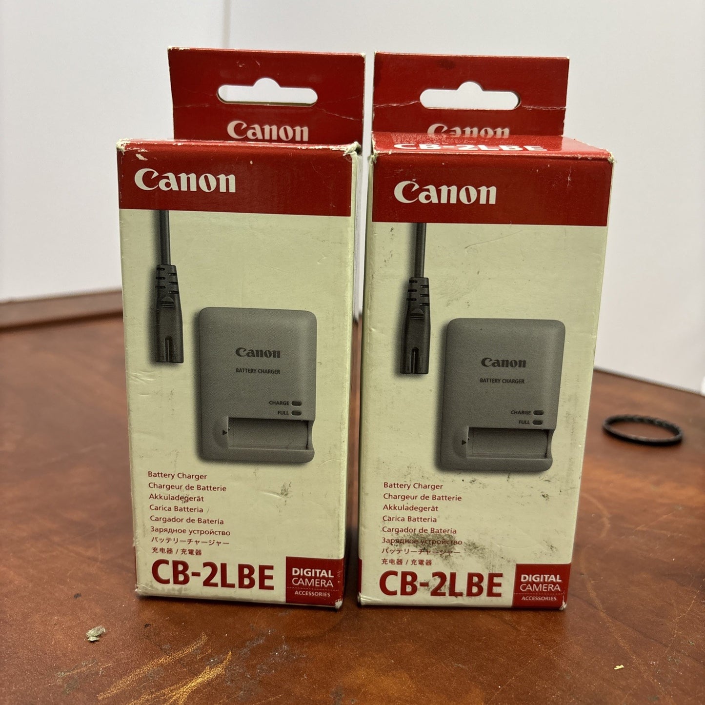 Canon 4723B001 Batt Chrg Cb-2lbe Lot Of Two