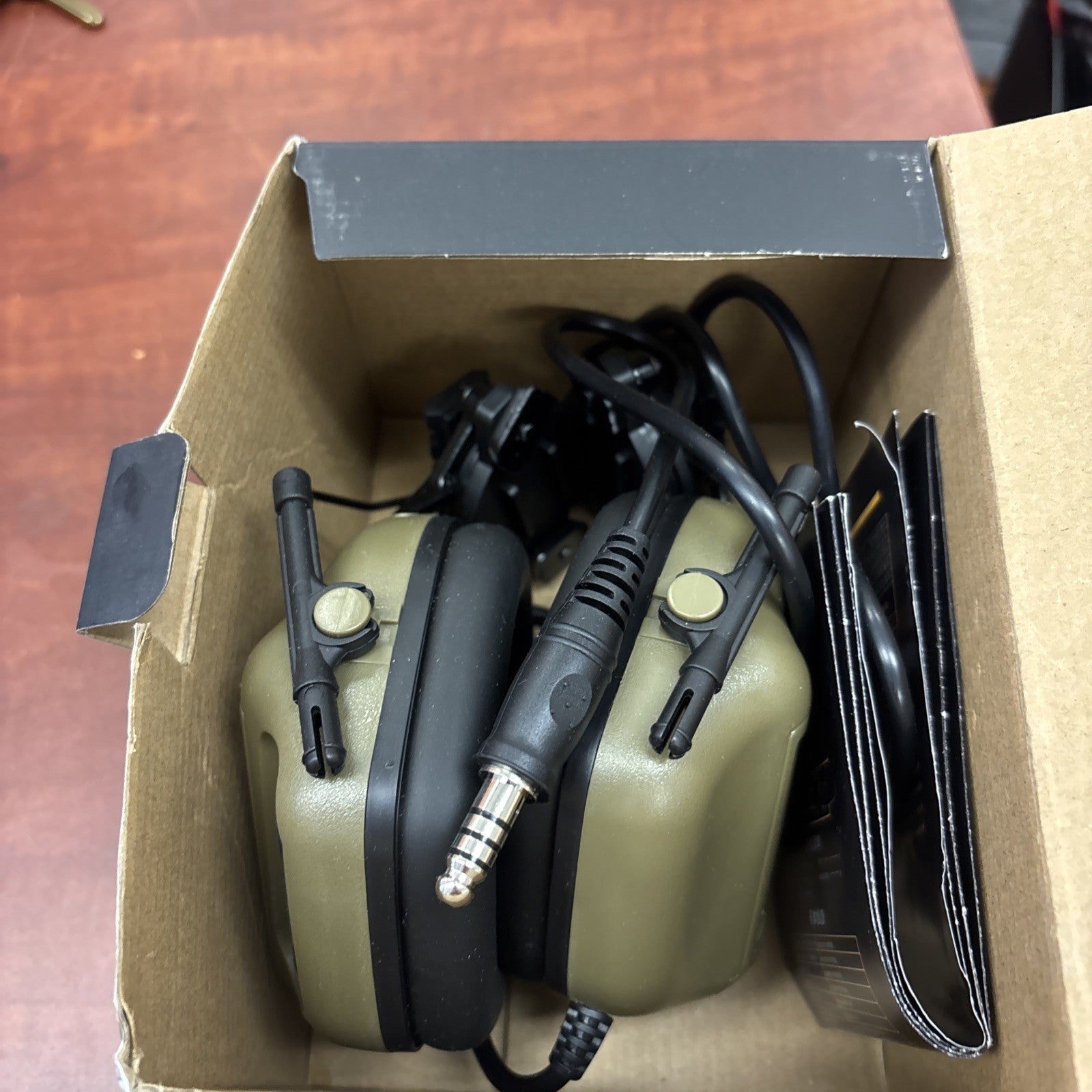 Headset V Communication Noise Reduction For Helmet. Shipped with USPS Ground...