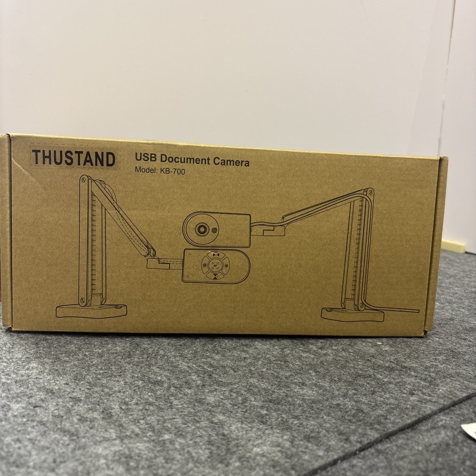 THUSTAR 8MP Document Camera & Webcam 4K with Dual Microphones, USB Visualiser...