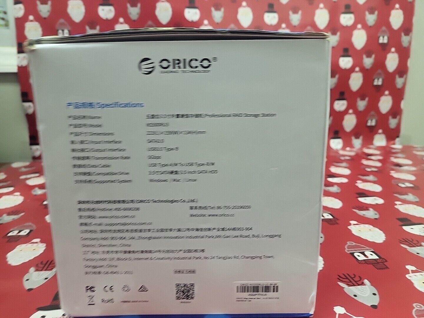 ORICO Raid Enclosure NS500RU3 Open Box