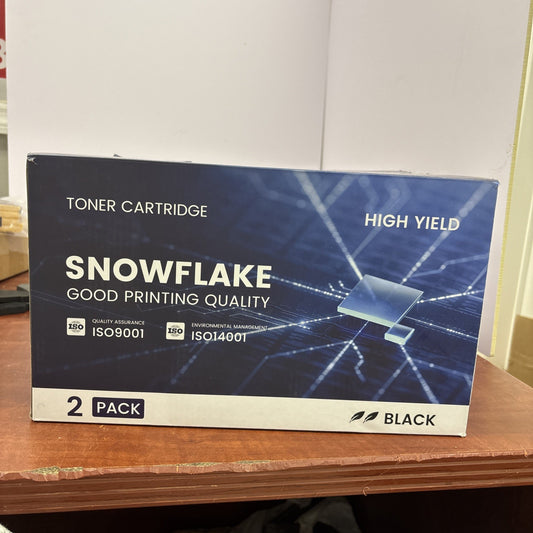 Snowflake High Yield High Compatibility Toner Cartridge - 2-Pack - Black - TN850