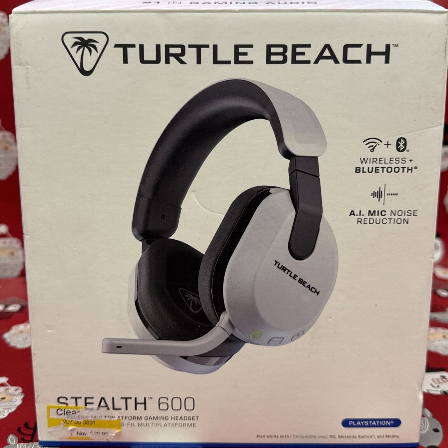 Turtle Beach Stealth 600 Wireless Gaming Headset for PS5, PS4, Nintendo & PC