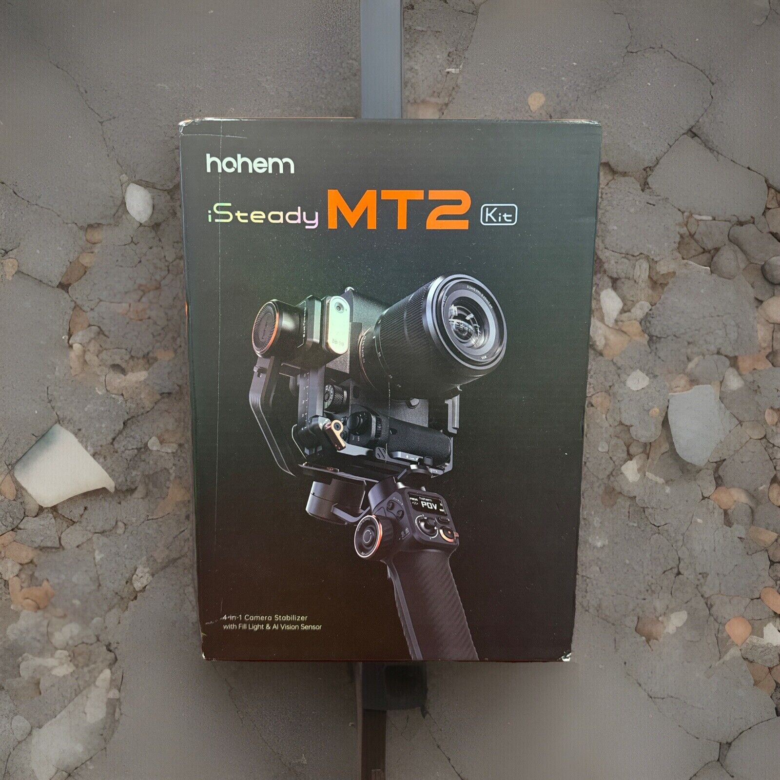 Hohem iSteady MT2 Kit Camera Gimbal - complete kit WITH handle & remote OPEN BOX