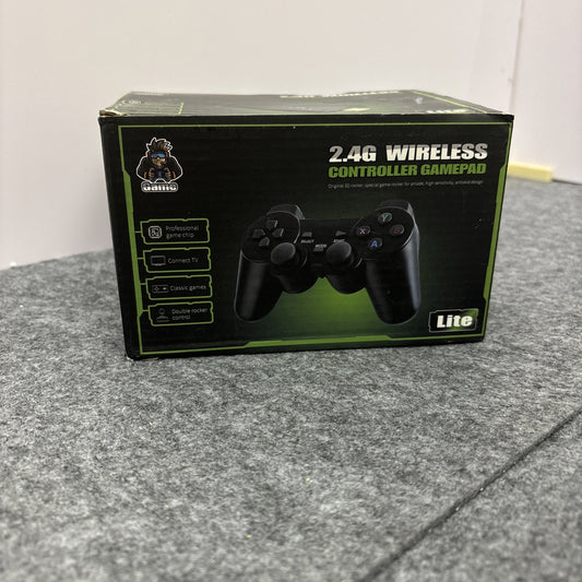 GAME LITE 2.4G WIRELESS CONTROLLER GAMEPAD 2 CONTROLLER & 4K GAME STICK